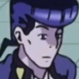 😟 emoji JoJo MeMe 4 @diosstickers Telegram sticker 24 of 120