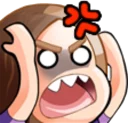 😡 emoji twitch including bttv Telegram sticker 20 of 81