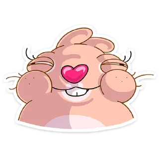 ☺️ emoji Кролик Себастьян • @TgSticker Telegram sticker 24 of 49