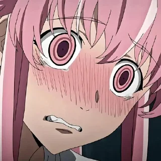 😢 emoji Дневник будущего @anime_stickerr Telegram sticker 10 of 20