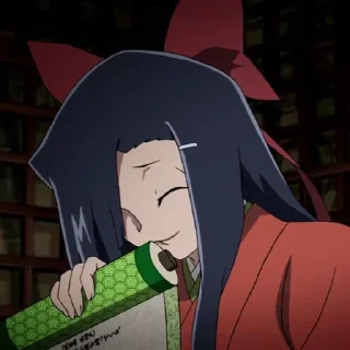 Sticker from Дневник будущего @anime_sticks