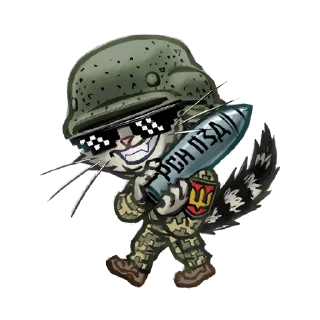 Sticker from Котики ЗСУ