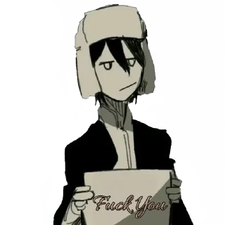 🖕 emoji Дос-кун Telegram sticker 2 of 82