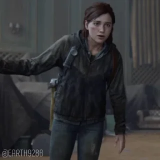 🫲 emoji Ellie Williams • @Earth928B Telegram sticker 18 of 45