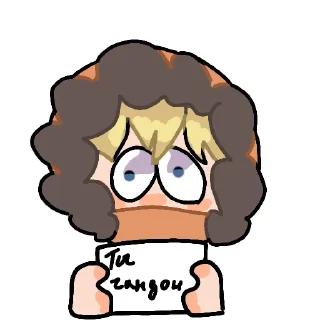 😘 emoji Пидор кенни Telegram sticker 18 of 20