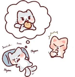 🐺 emoji SKZOO 🐺🐰🐷🥟🐿️🐥🐶🦊 Telegram sticker 18 of 98