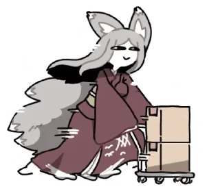 📦 emoji Yashiki kitsune Telegram sticker 15 of 16