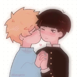 ❤️ emoji TeruMob canon Telegram sticker 19 of 70