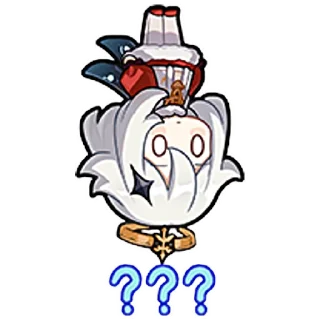 ❓ emoji OnePlus Genshin @stickersMH Telegram sticker 23 of 25