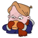 ☕️ emoji Life with Louie Telegram sticker 5 of 84