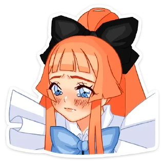 😢 emoji Мей (@TgSticker) Telegram sticker 8 of 48