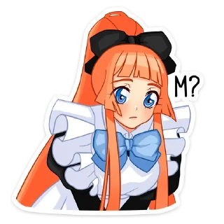 ❓ emoji Мей (@TgSticker) Telegram sticker 5 of 48