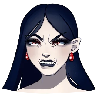 😡 emoji Агата | @sovavrestickers Telegram sticker 20 of 48