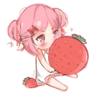 🌟 emoji DDLC @Serebrealstik @Darkhote Telegram sticker 22 of 60