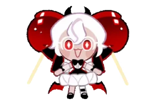 🤩 emoji Candy Apple Cookie • @run_cookie_run Telegram sticker 18 of 50