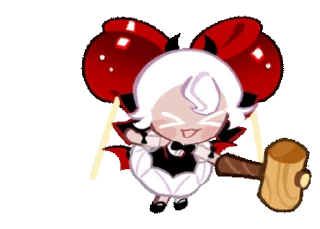 🤩 emoji Candy Apple Cookie • @run_cookie_run Telegram sticker 24 of 50