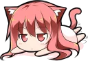😐 emoji Puni never smile :: @line_stickers Telegram sticker 22 of 40