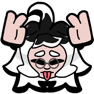 😝 emoji Tofa Oshigama pins | by @stupid kurama Telegram sticker 11 of 15