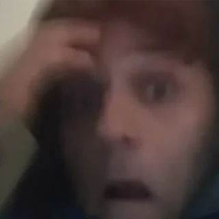 😱 emoji Рижа шайка Telegram sticker 10 of 24