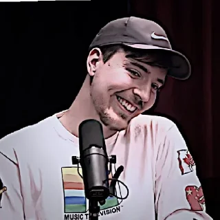 🥰 emoji Mr Beast Telegram sticker 20 of 22