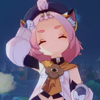 🐱 emoji i believe in diona supremacy Telegram sticker 15 of 30