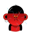 😡 emoji COOL GUY Telegram sticker 8 of 28