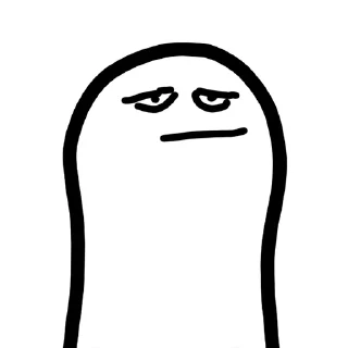 😔 emoji Stik @rybis_archive Telegram sticker 20 of 30