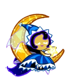 🌙 emoji Moonlight Cookie! Telegram sticker 19 of 40