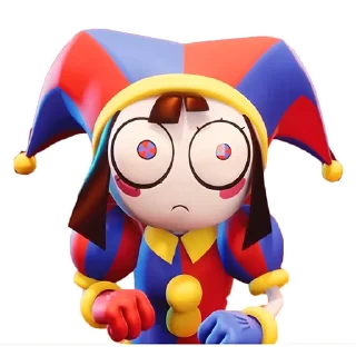 🙄 emoji POMNI Telegram sticker 8 of 67