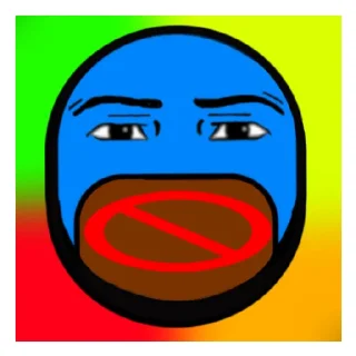 🤐 emoji Даунти - my life be like Telegram sticker 13 of 15