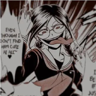 Sticker from «°  .·•° .— Toko  Fukawa♡»