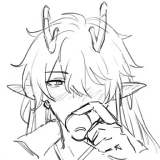 🐉 emoji Иньюэ-цзюнь • by @michihanmori Telegram sticker 23 of 47