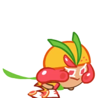 🥭 emoji Grapefruit Cookie! Telegram sticker 19 of 56