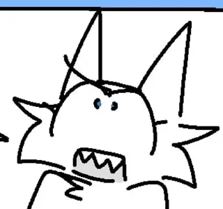 😮 emoji ТУПЫЕ КОШАЧЬИ РОЖИ Telegram sticker 12 of 42