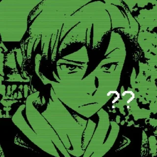 🤨 emoji Зелёные стикеры by @stikeru7777 Telegram sticker 1 of 20
