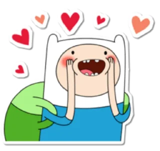Sticker from Adventure Time