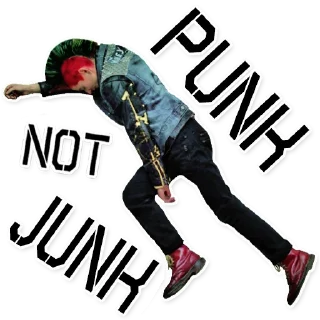 😐 emoji PunK Telegram sticker 22 of 25
