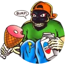 🍗 emoji Punk Related Telegram sticker 22 of 42