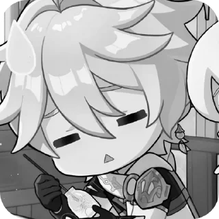 💛 emoji @Suairltruekisser & @SeventhFatui Telegram sticker 4 of 45