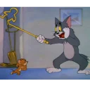 ☠️ emoji Tom and Jerry Telegram sticker 24 of 60