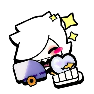 🪓 emoji Колетт @Aimee_omoide Telegram sticker 10 of 81