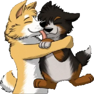 Sticker from Puppy Dante