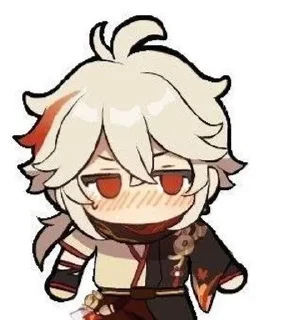 🌟 emoji Казуха Telegram sticker 6 of 75