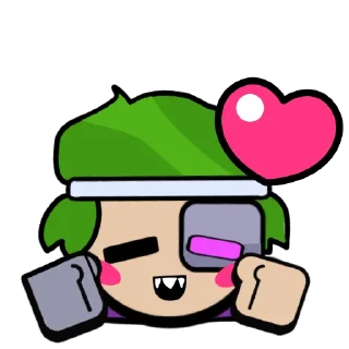 🥰 emoji GreeD Telegram sticker 8 of 26
