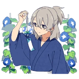 🥰 emoji Летний-Кун @nyasticks Telegram sticker 6 of 37