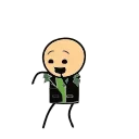 🕺 emoji Cyanide & Happiness @TgSticker Telegram sticker 20 of 23