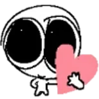 ❤️ emoji Нравится Telegram sticker 6 of 109