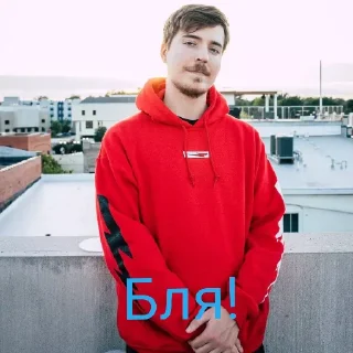 🤤 emoji Мистер Бист Telegram sticker 15 of 50