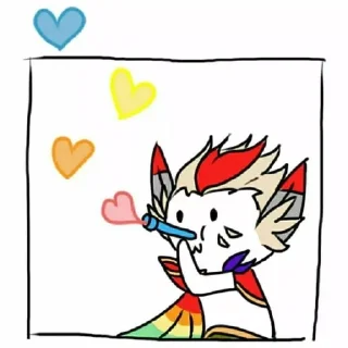 Sticker from xakan loveys!