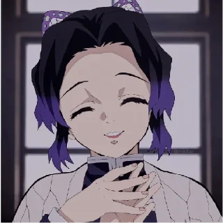 🦋 emoji ꧁❄Shinobu Kocho❄꧂ Telegram sticker 6 of 120